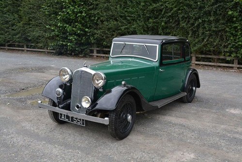1933 Rover 14 Speed Pilot Hastings Coupe For Sale by Auction