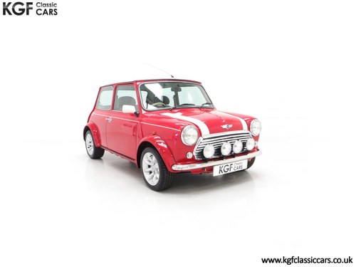 2000 A Rover Mini Cooper with Factory Sport Pack, 992 Miles SOLD