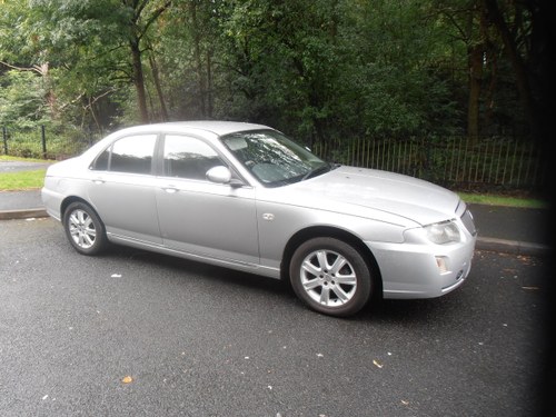 2005 Rover 75 TD MANUAL SILVER BLACK LEATHER For Sale