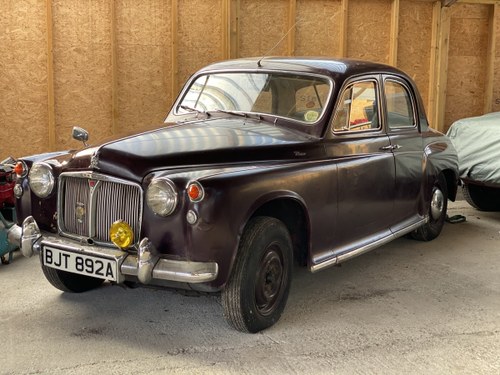 1963 Rover P4 95 - 2 owners from New - Project car - good body SOLD
