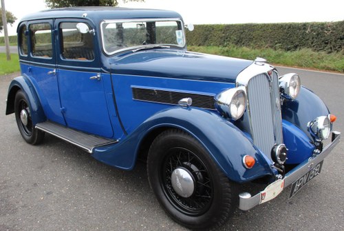 1937 Rover 10HP 6 Light Four Door Saloon with Sliding Roofi SOLD