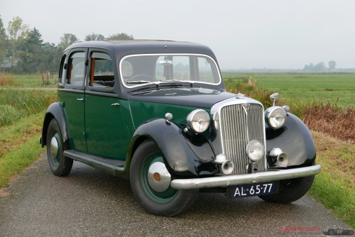 1948 Rover P3-75 Six-ligt Saloon with sliding roof For Sale