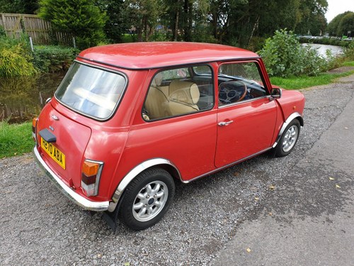 1990 ROVER MINI, RED, 27000 MILES For Sale