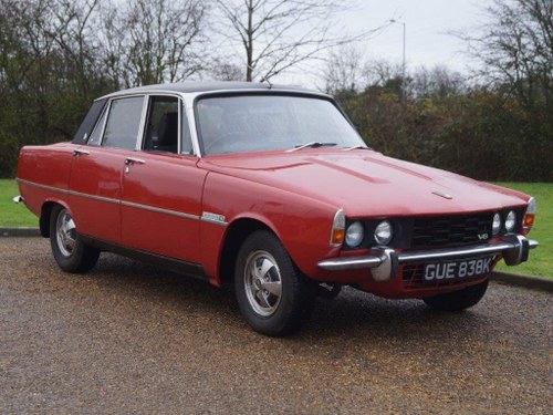 1972 Rover P6 3500S at ACA 27th and 28th February For Sale by Auction