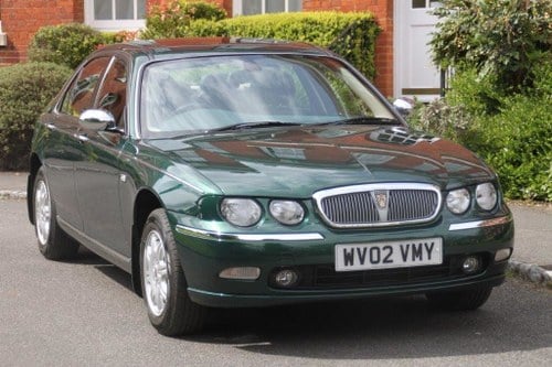 2002 Rover 75 V6 Connoisseur (Only 17,000 Miles) SOLD