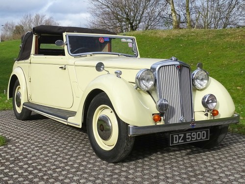 1939 Rover 14hp Drophead Coupe 27th April For Sale by Auction