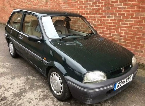 1997 Rover 100 Ascot - just 20300 miles from new! For Sale by Auction