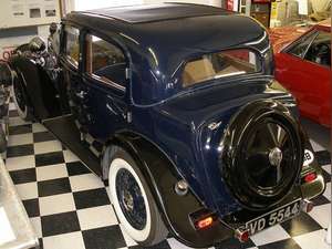 1936 Rover 14 Sports Saloon P2 - Superb, Restored cond. For Sale (picture 7 of 12)