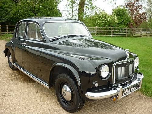 1954 Rover P4 60 - Rare Model SOLD