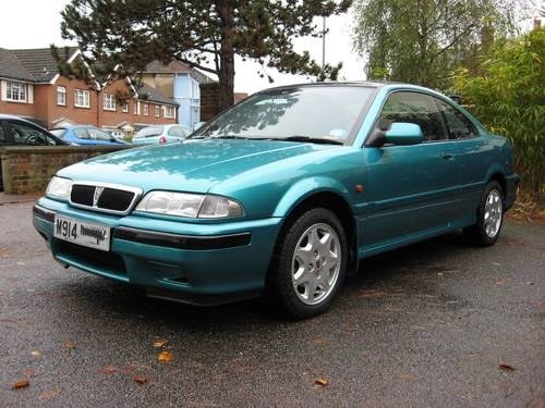 1994 Beautiful Rover 216 16v Auto Coupe, Honda engine VERKAUFT