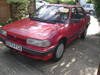 1987 Rover 213se red saloon Auto SOLD