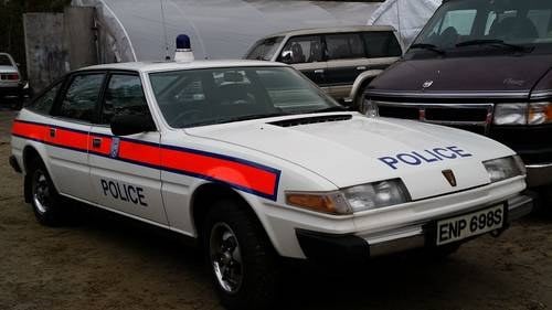 1978 POLICE ROVER SD1-FILM VEHICLE DISPOSAL SOLD