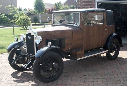 1929 Rover 10/25 Sports Coupe VENDUTO