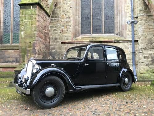 1938 Rover 12 p2 (six light) saloon SOLD