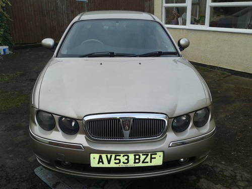 2003 ROVER 75 1.8 PETROL TURBO 52K MILES ONLY For Sale