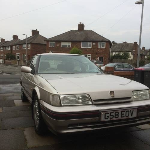 1990 Low mileage mint Rover 800 with service history SOLD