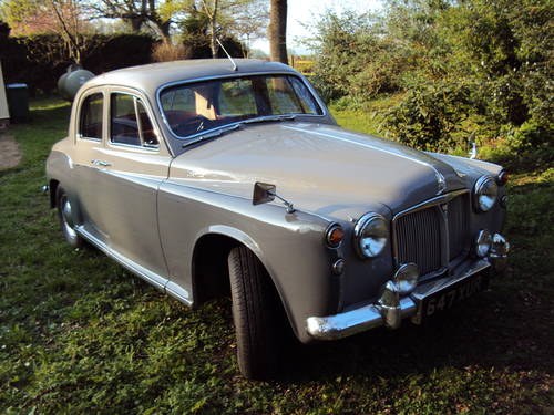 Rover P4 105 year 1959 SOLD