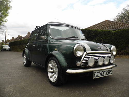 2000 Mini Cooper Sportspack in BRG with 40k and E/Roof SOLD