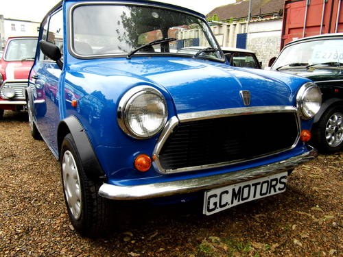 1996 Rover Mini Sprite 1300 with 27k in Electric blue For Sale