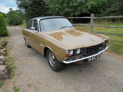ROVER P6 3500 S MANUAL TOBACCO BROWN (1972 L) For Sale