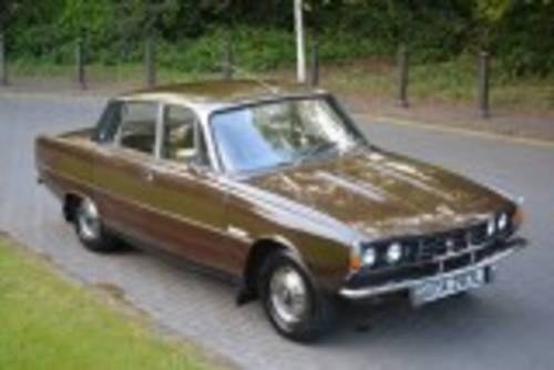 1973 Rover P6 2000SC Manual For Sale by Auction