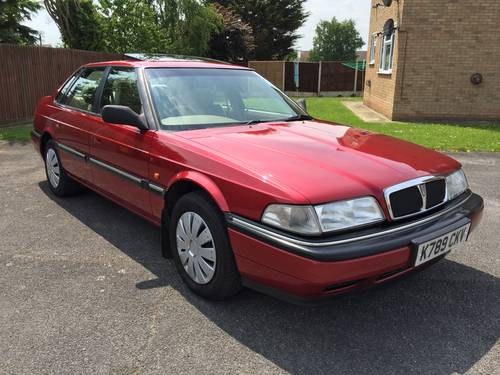 1992 ROVER 820si AUTO. Only 27,700 miles. VERKAUFT