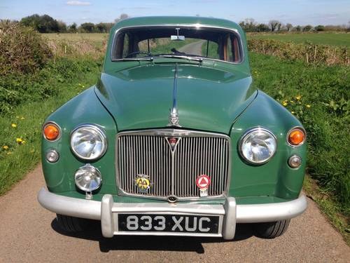 Rover P4 75 1958 Green 2230cc MOT &TAX FREE For Sale