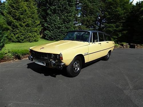 AUGUST AUCTION. 1974 Rover P6 3500S Estate Car For Sale by Auction