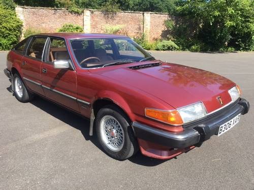 AUGUST AUCTION. 1984 Rover Vanden Plas SD1 3500 For Sale by Auction