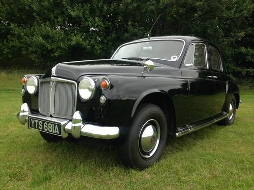 1958 Rover 75 For Sale by Auction