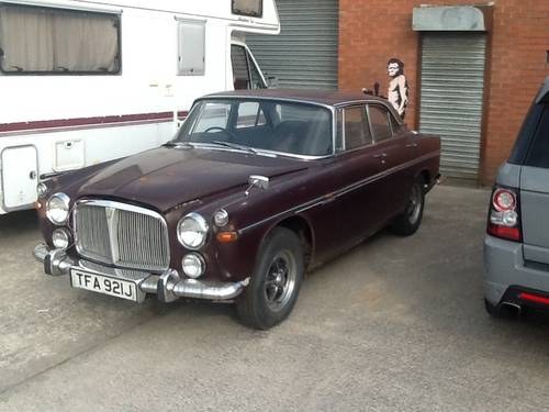 1971 Rover P5b coupe Project For Sale
