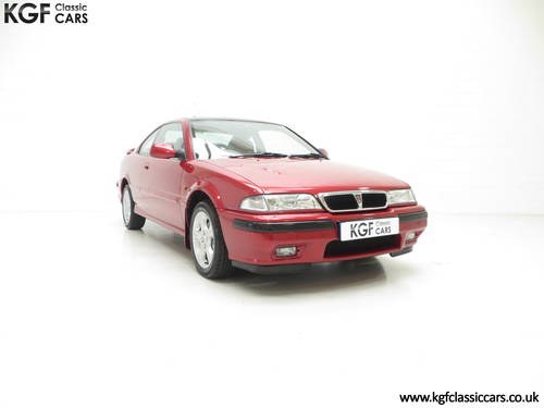1998 A Full-Blooded R8 Rover 200 1.8VVC Coupe Tomcat 29,544 mile  SOLD