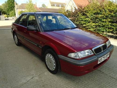 Lot 14 - A 1995 Rover 214 Sli - 13/09/17 For Sale by Auction