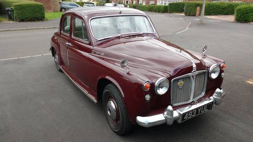 1962 Rover P4 100 SOLD