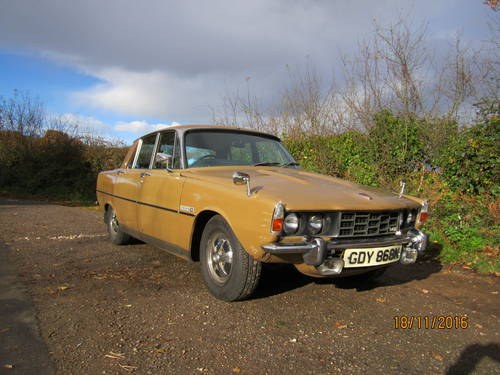 1974 Rover P6 3500S V8 SOLD