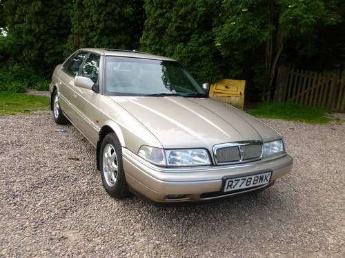 1998 Award winning Rover 825si with15000 miles from new In vendita
