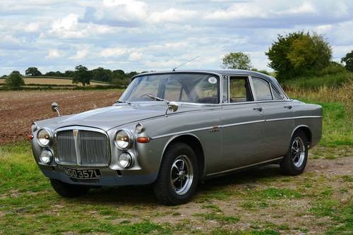 1972 Rover P5B Coupe with discreet rally upgrades For Sale by Auction