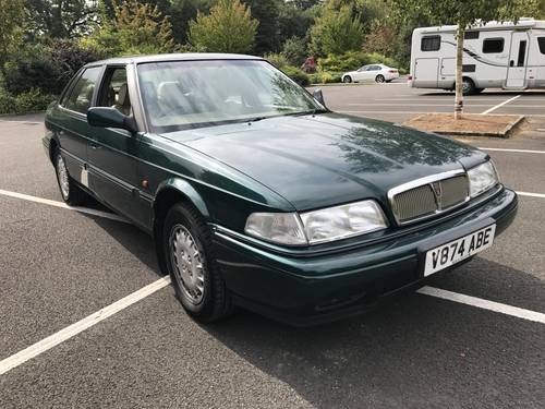 SEPTEMBER AUCTION. 1999 Rover 825 Sterling For Sale by Auction