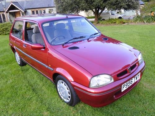 1996 Rover Metro 1.4SLi. Only 9000 miles from new SOLD