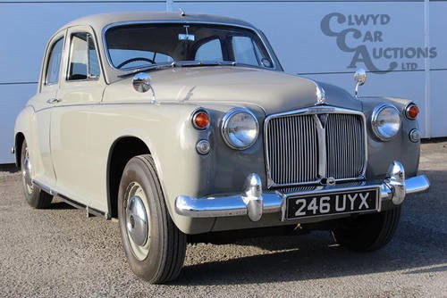 1961 Rover 80 -only 26k miles "OCTOBER AUCTION" For Sale by Auction