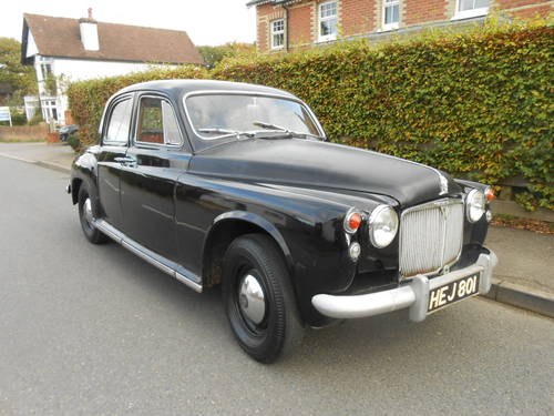 1958 Rover 60 P4 Saloon SOLD
