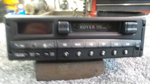 rover car  radio In vendita