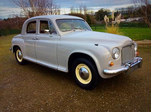 1955 ROVER 60 P4 SUPERB LOW MILEAGE + OWNERS EXAMPLE POSS PX In vendita