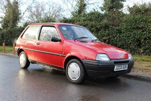 Rover Metro C 1992 - To be auctioned 26-01-18 For Sale by Auction