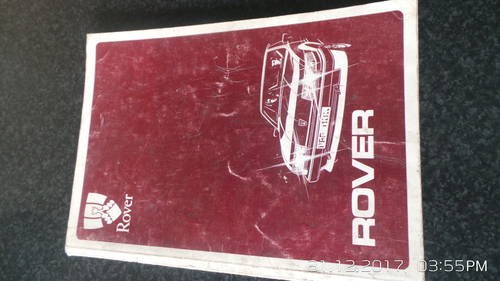 Rover SD1 2300 2600 3500 repair operation manual A VENDUTO