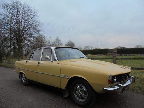 1972 Rover 3500S P6 Manual At ACA 27th January 2018 For Sale