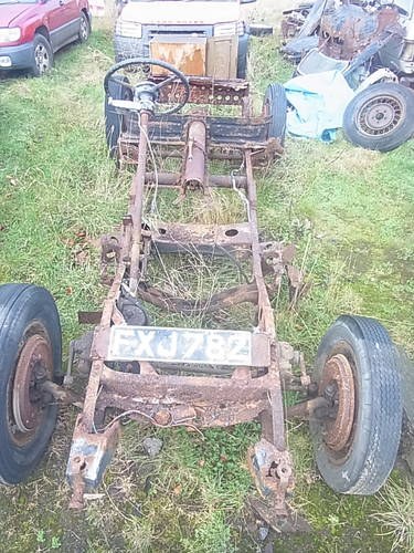 1939 ROVER 12HP ROLLING CHASSIS For Sale