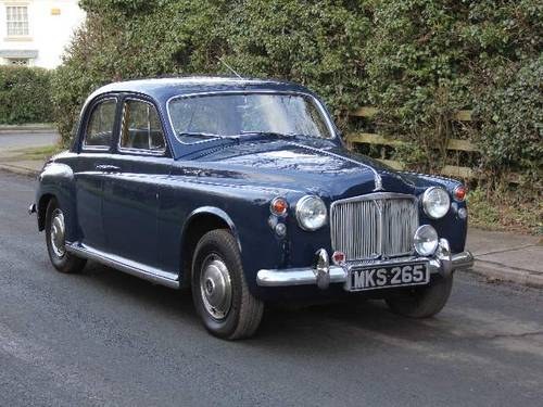 1961 Rover P4 100 - 61k miles with overdrive. Very original car SOLD