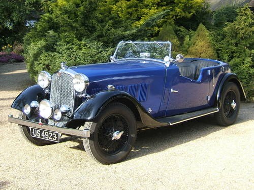 1934 Rover Speed Fourteen Tourer In vendita