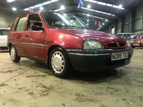 1995 Rover 100 Kensington For Sale by Auction